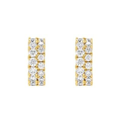 Michael Kors Premium Orecchino donna, Ottone color oro Michael Kors Premium Orecchino donna, Ottone color oro