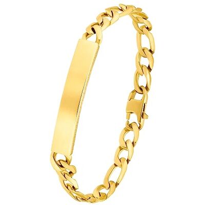 Joop! Bracciale in Acciaio Inossidabile unisex da Donna e da Uomo, 22,5 cm, oro, in confezione regalo, Joop! Bracciale in Acciaio Inossidabile unisex da Donna e da Uomo, 22,5 cm, oro, in confezione regalo,