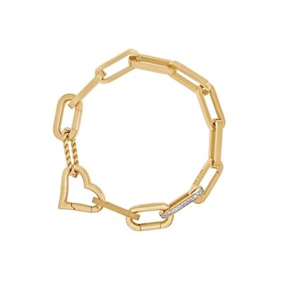 iXXXi Connect Bracciale composito Nancy Gold 17.5cm, 17.5cm, Acciaio inossidabile, Nessuna pietra preziosa iXXXi Connect Bracciale composito Nancy Gold 17.5cm, 17.5cm, Acciaio inossidabile, Nessuna pietra preziosa