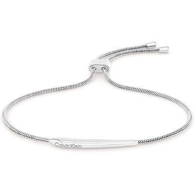 Calvin Klein Braccialetto a catena da donna Collezione ELONGATED DROPS in Acciaio Inossidabile, Argento (Silver) Calvin Klein Braccialetto a catena da donna Collezione ELONGATED DROPS in Acciaio Inossidabile, Argento (Silver)