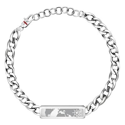 Sector Bracciale da uomo, collezione marina, in acciaio inox, , 22 cm, acciaio inossidabile Sector Bracciale da uomo, collezione marina, in acciaio inox, , 22 cm, acciaio inossidabile