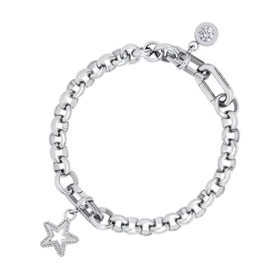 iXXXi Connect Bracciale composito Marga Argento 20cm, 20cm, Acciaio inossidabile, Nessuna pietra preziosa iXXXi Connect Bracciale composito Marga Argento 20cm, 20cm, Acciaio inossidabile, Nessuna pietra preziosa