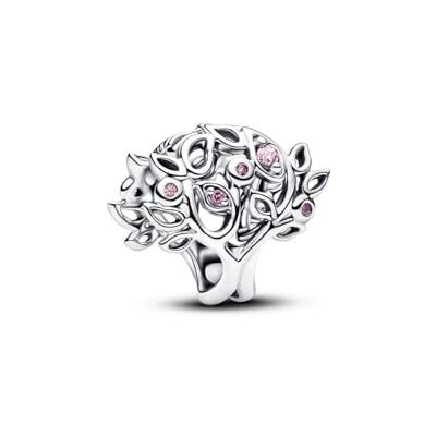 PANDORA Charm Albero della Vita, lavorato a giorno in argento Sterling 925 con zirconia cubica e cristalli, ciondolo con motivo albero, compatibile con Moments, PANDORA Charm Albero della Vita, lavorato a giorno in argento Sterling 925 con zirconia cubica e cristalli, ciondolo con motivo albero, compatibile con Moments,