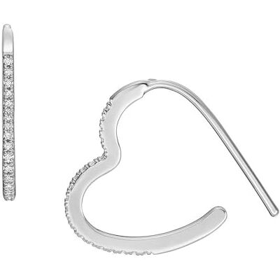 Fossil Women's Brass or sterling silver with hoop closure Earrings Fossil Women's Brass or sterling silver with hoop closure Earrings