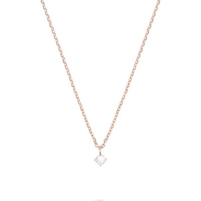 Tamaris Collane con ciondolo scintillante in acciaio inox – IP oro rosa – catena ad ancora regolabile fino a 43 cm – impermeabile e delicato sulla pelle Tamaris Collane con ciondolo scintillante in acciaio inox – IP oro rosa – catena ad ancora regolabile fino a 43 cm – impermeabile e delicato sulla pelle