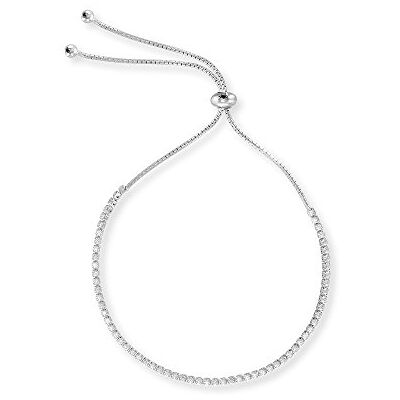 Engelsrufer Stella Bracciale Per Donne Zirconia Bianco Argento Sterlina 925 Lunghezza 16cm (6,30") + 2 Cm (0.79") Engelsrufer Stella Bracciale Per Donne Zirconia Bianco Argento Sterlina 925 Lunghezza 16cm (6,30") + 2 Cm (0.79")
