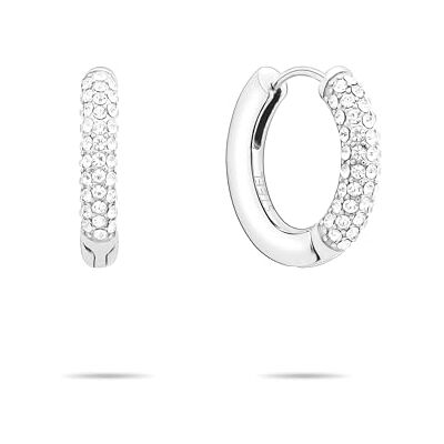 Tamaris Gioiello Per Le Orecchie Per Donne Orecchini (Klapp-Cerchi) In Acciaio Inossidabile Con Scintillanti Pietre Tamaris Gioiello Per Le Orecchie Per Donne Orecchini (Klapp-Cerchi) In Acciaio Inossidabile Con Scintillanti Pietre