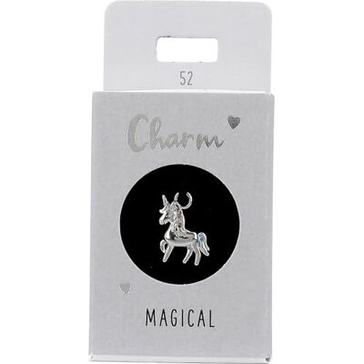 Depesche Ciondolo Unicorno, Ciondolo Argentato per collane, bracciali e Orecchini, Ideale Come Piccolo Regalo Depesche Ciondolo Unicorno, Ciondolo Argentato per collane, bracciali e Orecchini, Ideale Come Piccolo Regalo