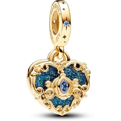 PANDORA Charm Disney Cenerentola, in argento sterling PANDORA Charm Disney Cenerentola, in argento sterling