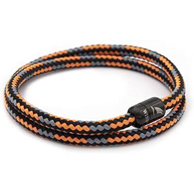 Wind Passion Bracciale magnetico Paracord per uomo e donna Corda nautica fatta a mano Cordino Surfera estiva Regalo di Natale Wind Passion Bracciale magnetico Paracord per uomo e donna Corda nautica fatta a mano Cordino Surfera estiva Regalo di Natale