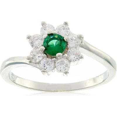 Beneto Anello Silver Ring with Crystals AGG203 Circuito: 52 mm Marca, Estándar, Metallo Non prezioso, Nessuna Pietra preziosa Beneto Anello Silver Ring with Crystals AGG203 Circuito: 52 mm Marca, Estándar, Metallo Non prezioso, Nessuna Pietra preziosa
