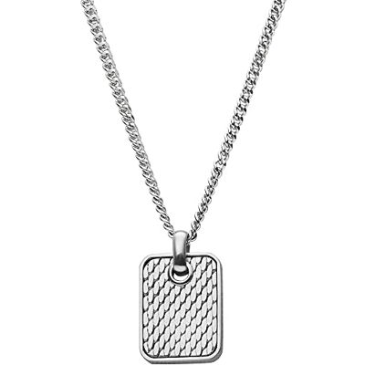 Skagen Collana Da Uomo Torben, Lunghezza Totale: 55 Cm Collana In Acciaio Inox Argento, Skagen Collana Da Uomo Torben, Lunghezza Totale: 55 Cm Collana In Acciaio Inox Argento,