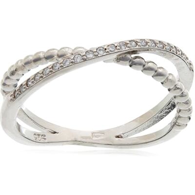 Beneto Anello Double Ring Made of Silver AGG145 Circuito: 58 mm Marca, Estándar, Metallo Non prezioso, Nessuna Pietra preziosa Beneto Anello Double Ring Made of Silver AGG145 Circuito: 58 mm Marca, Estándar, Metallo Non prezioso, Nessuna Pietra preziosa
