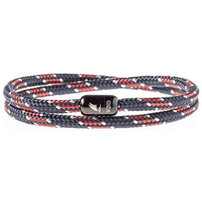 Wind Passion Bracciale magnetico Paracord per uomo e donna Corda nautica fatta a mano Cordino Surfera estiva Regalo di Natale Wind Passion Bracciale magnetico Paracord per uomo e donna Corda nautica fatta a mano Cordino Surfera estiva Regalo di Natale
