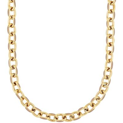 Joop! Collana da donna in acciaio inossidabile, 50 cm, oro, in confezione regalo per gioielli, , Collana Joop! Collana da donna in acciaio inossidabile, 50 cm, oro, in confezione regalo per gioielli, , Collana