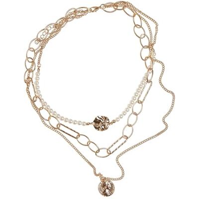 Urban Classics Unisex Ocean Layering Necklace, misura unica, Metallo, Nessuna pietra preziosa Urban Classics Unisex Ocean Layering Necklace, misura unica, Metallo, Nessuna pietra preziosa