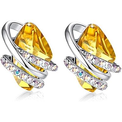 Leafael San Valentino Orecchini Donna Pietra dei Desideri, Pietra di Nascita con Cristalli Curativi, Ipoallergenici, Argento o Oro Rosa, Scatola Regalo Inclusa Leafael San Valentino Orecchini Donna Pietra dei Desideri, Pietra di Nascita con Cristalli Curativi, Ipoallergenici, Argento o Oro Rosa, Scatola Regalo Inclusa
