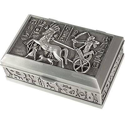 lachineuse Scatola portagioie egiziana Kadesh 12 x 8 x 5 cm Decorazione antico Egitto Scatola portachiavi, orologi Idea regalo decorativa scatola urna Ramses geroglifici Colori metallici lachineuse Scatola portagioie egiziana Kadesh 12 x 8 x 5 cm Decorazione antico Egitto Scatola portachiavi, orologi Idea regalo decorativa scatola urna Ramses geroglifici Colori metallici