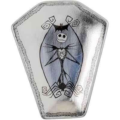 Disney The Nightmare Before Christmas Vassoio portagioie a forma di bara Disney The Nightmare Before Christmas Vassoio portagioie a forma di bara