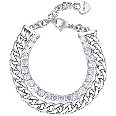 Brosway Bracciale Donna, Bracciale Tennis in Acciaio Collezione Desideri Brosway Bracciale Donna, Bracciale Tennis in Acciaio Collezione Desideri