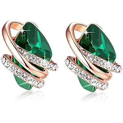 Leafael San Valentino Orecchini Donna Pietra dei Desideri, Pietra di Nascita con Cristalli Curativi, Ipoallergenici, Argento o Oro Rosa, Scatola Regalo Inclusa Leafael San Valentino Orecchini Donna Pietra dei Desideri, Pietra di Nascita con Cristalli Curativi, Ipoallergenici, Argento o Oro Rosa, Scatola Regalo Inclusa