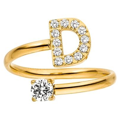 Purelei ® Anello con lettere – Anello da donna in acciaio inox durevole – Anelli impermeabili – Anelli regolabili dalla taglia 50 alla 60 – Gioielli alla moda per il tuo look personalizzato Purelei ® Anello con lettere – Anello da donna in acciaio inox durevole – Anelli impermeabili – Anelli regolabili dalla taglia 50 alla 60 – Gioielli alla moda per il tuo look personalizzato