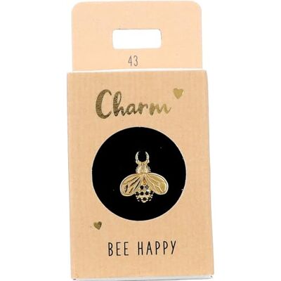 Depesche Charm Bee, Ciondolo Argentato per collane, bracciali e Orecchini, Ideale Come Piccolo Regalo Depesche Charm Bee, Ciondolo Argentato per collane, bracciali e Orecchini, Ideale Come Piccolo Regalo
