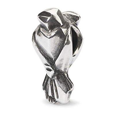 Trollbeads Silver Bead Lovebirds , misura unica, Argento, Nessuna pietra preziosa Trollbeads Silver Bead Lovebirds , misura unica, Argento, Nessuna pietra preziosa