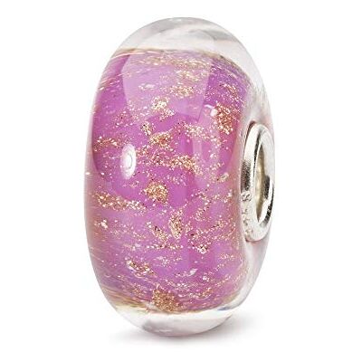 Trollbeads , bead da donna “Deserto rosa”, Argento 925 e vetro, Trollbeads , bead da donna “Deserto rosa”, Argento 925 e vetro,