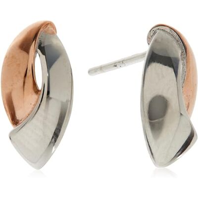 Beneto Orecchini Fashion Silver Bicolor Earrings AGUP2611 Marca, Estándar, Metallo Non prezioso, Nessuna Pietra preziosa Beneto Orecchini Fashion Silver Bicolor Earrings AGUP2611 Marca, Estándar, Metallo Non prezioso, Nessuna Pietra preziosa