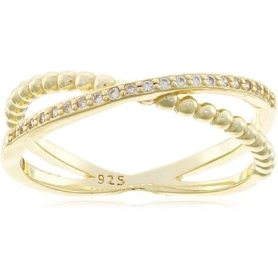 Beneto Anello Gold Plated Double Ring with Silver AGG196 Circuito: 60 mm Marca, Estándar, Metallo Non prezioso, Nessuna Pietra preziosa Beneto Anello Gold Plated Double Ring with Silver AGG196 Circuito: 60 mm Marca, Estándar, Metallo Non prezioso, Nessuna Pietra preziosa