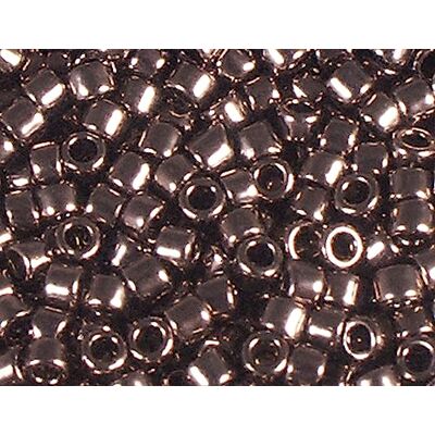 TOHO Perline giapponesi cilindro Treasure zincato bordeaux 3,3mm.8/0 100gr. TOHO Perline giapponesi cilindro Treasure zincato bordeaux 3,3mm.8/0 100gr.