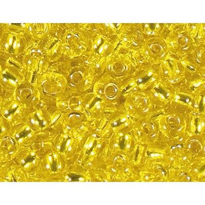 TOHO Perline giapponesi rocaille argento giallo 2,2mm.11/0 100gr. TOHO Perline giapponesi rocaille argento giallo 2,2mm.11/0 100gr.