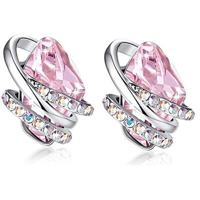 Leafael San Valentino Orecchini Donna Pietra dei Desideri, Pietra di Nascita con Cristalli Curativi, Ipoallergenici, Argento o Oro Rosa, Scatola Regalo Inclusa Leafael San Valentino Orecchini Donna Pietra dei Desideri, Pietra di Nascita con Cristalli Curativi, Ipoallergenici, Argento o Oro Rosa, Scatola Regalo Inclusa