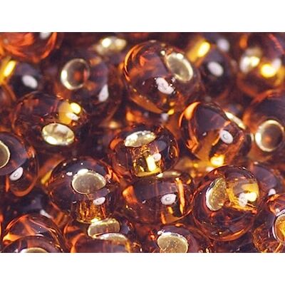 TOHO Perline giapponesi magatama argento bronzo 3mm. 100 g. TOHO Perline giapponesi magatama argento bronzo 3mm. 100 g.