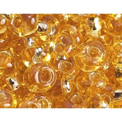 TOHO Perline giapponesi magatama argento oro 3 mm. 100 g. TOHO Perline giapponesi magatama argento oro 3 mm. 100 g.