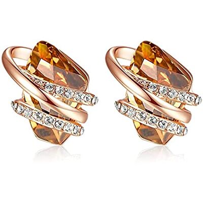 Leafael San Valentino Orecchini Donna Pietra dei Desideri, Pietra di Nascita con Cristalli Curativi, Ipoallergenici, Argento o Oro Rosa, Scatola Regalo Inclusa Leafael San Valentino Orecchini Donna Pietra dei Desideri, Pietra di Nascita con Cristalli Curativi, Ipoallergenici, Argento o Oro Rosa, Scatola Regalo Inclusa