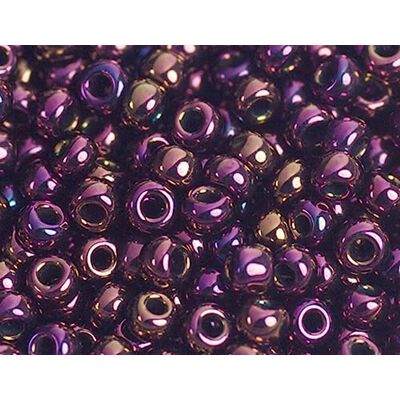 TOHO Perline giapponesi rocciose metalliche lilla 2,2mm.11/0 100gr. TOHO Perline giapponesi rocciose metalliche lilla 2,2mm.11/0 100gr.