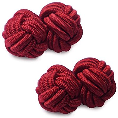 Bear Gemelli Uomo/Donna Seta Forma di Nodo in Tessuto per Camicia/Camicetta/Abito,1 Paio Bear Gemelli Uomo/Donna Seta Forma di Nodo in Tessuto per Camicia/Camicetta/Abito,1 Paio