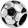 YiRong Jewelry Ball  Sfera in argento Sterling 925, per compleanni o semplicemente da esibire, per braccialetti Pandora Football