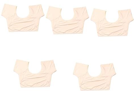 FOMIYES 5 Pz Cuscinetti Per Il Sudore Sotto Le Ascelle Reggiseni Sportivi Gilet Sudato Camicie Da Donna Reggiseno Sudore Sauna Sudore Sudore Estate Latte Seta Ragazza Lamiera Di Protezione