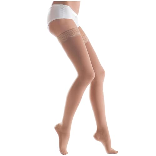 Lauma Medical , Compression Stockings with Silicone Lace Band for Women, Class 2
