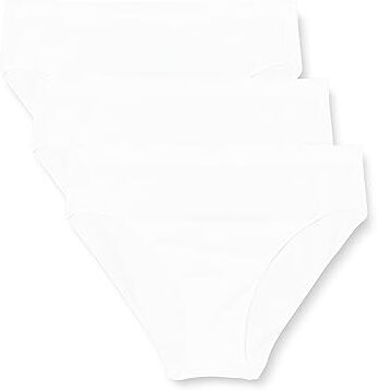 POMPEA Pack 3 Pezzi Slip Microfibra Bianco