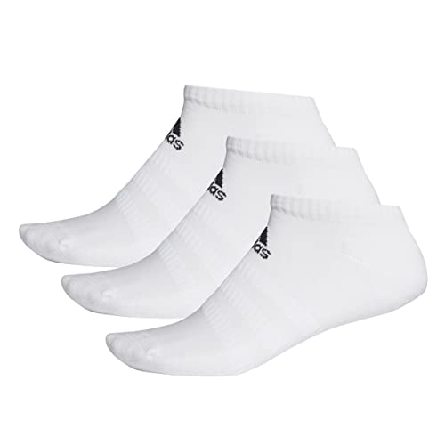 Adidas Cushioned, Calzini Unisex-Adulto, Bianco/Bianco/Bianco, XL