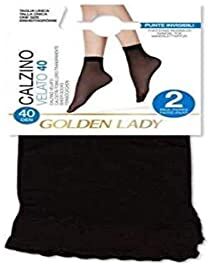 GOLDEN LADY Calze Lycra 40 Denari Nero 2 Paia 5H Gd Accessorio Per Donna 300 g