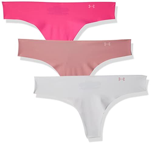 Under Armour Donna UA PS Thong 3Pack, Tanga