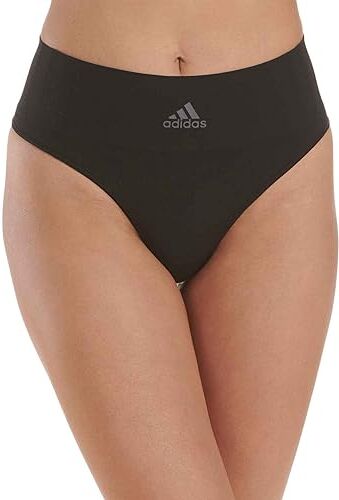 Adidas Perizoma Senza Cuciture Slip a Tanga, Nero, XS Donna