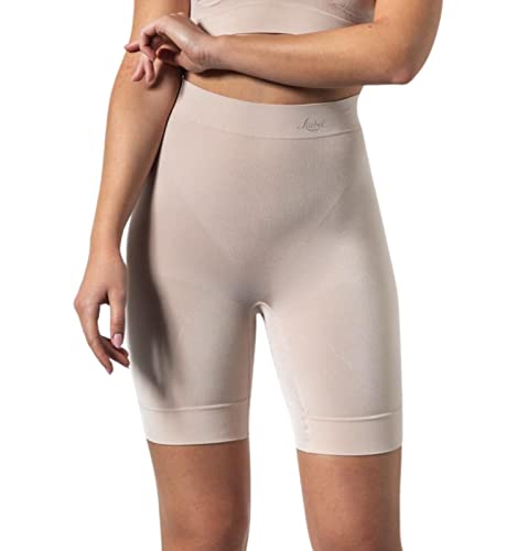 Intimitaly Pacco da 2 Guaina Modellante da Donna Contenitiva a Vita Alta Dimagrante Figura formante Pantaloni Corpetto Shapewear Effetto (Nudo, XL-XXL)