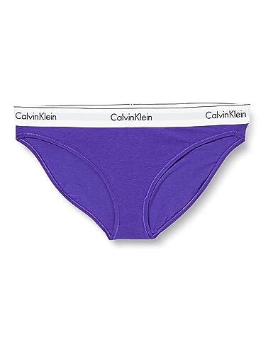 Calvin Klein Bikini , Mutandine bikini Donna, Blu (Spectrum Blue) ,L