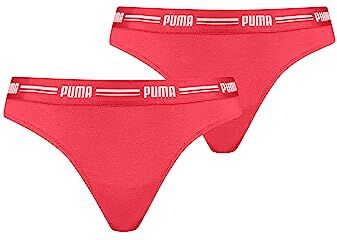 Puma STRING, Slip, Donna, Rosso (Hibiscus Red), XL